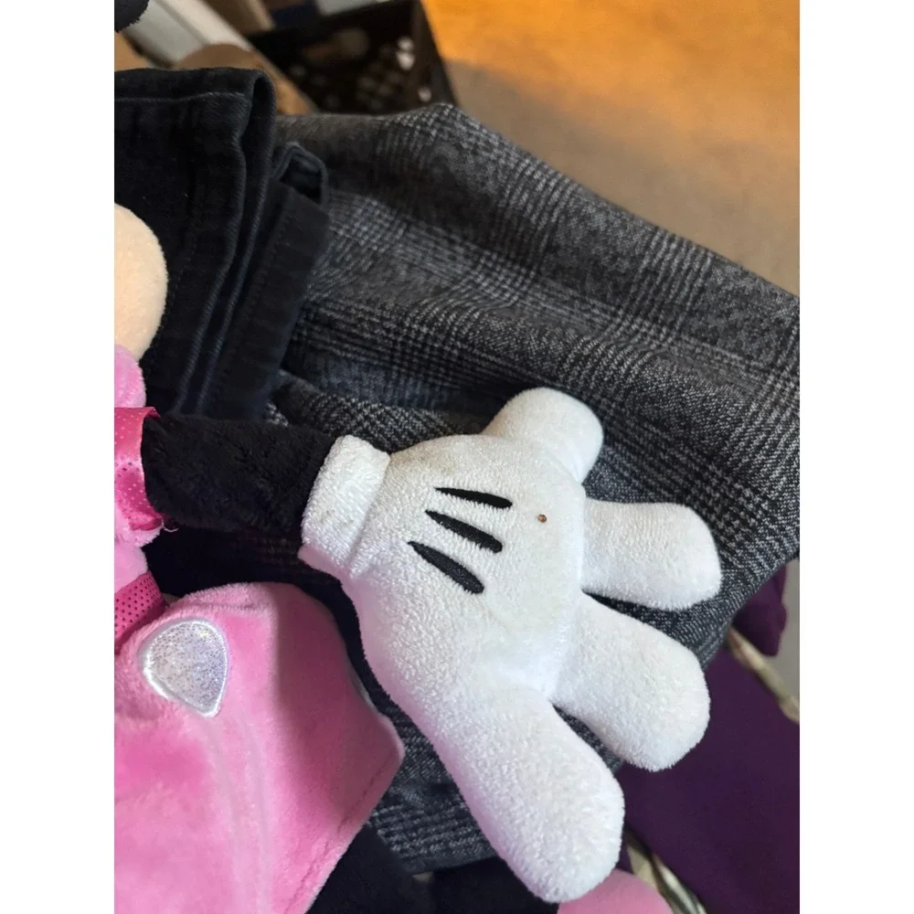 DISNEY STORE Large 21 1/4 Inches‎ Mickey and Minnie Mouse Plush Dolls